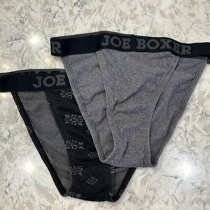 Joe Boxer men’s string bikini briefs 2 pack medium